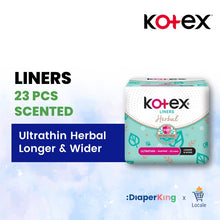 Kotex Panty Liners - Fresh / Herbal (Scented & Unscented)
