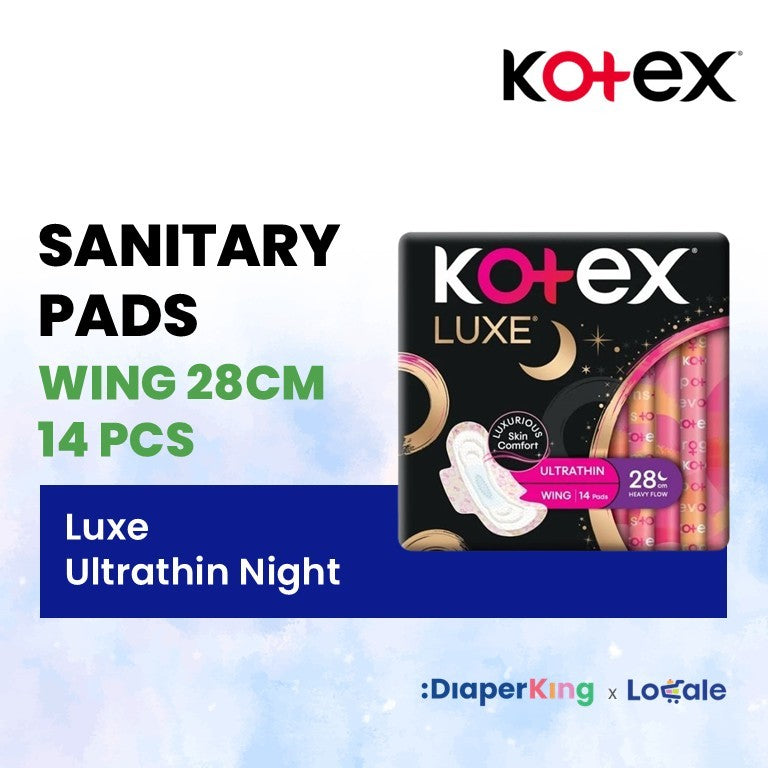 Kotex Sanitary & Maternity Pads - Soft Comfort / Soft Herbal / Soft Overnight Herbal / Luxe / Soft & Smooth
