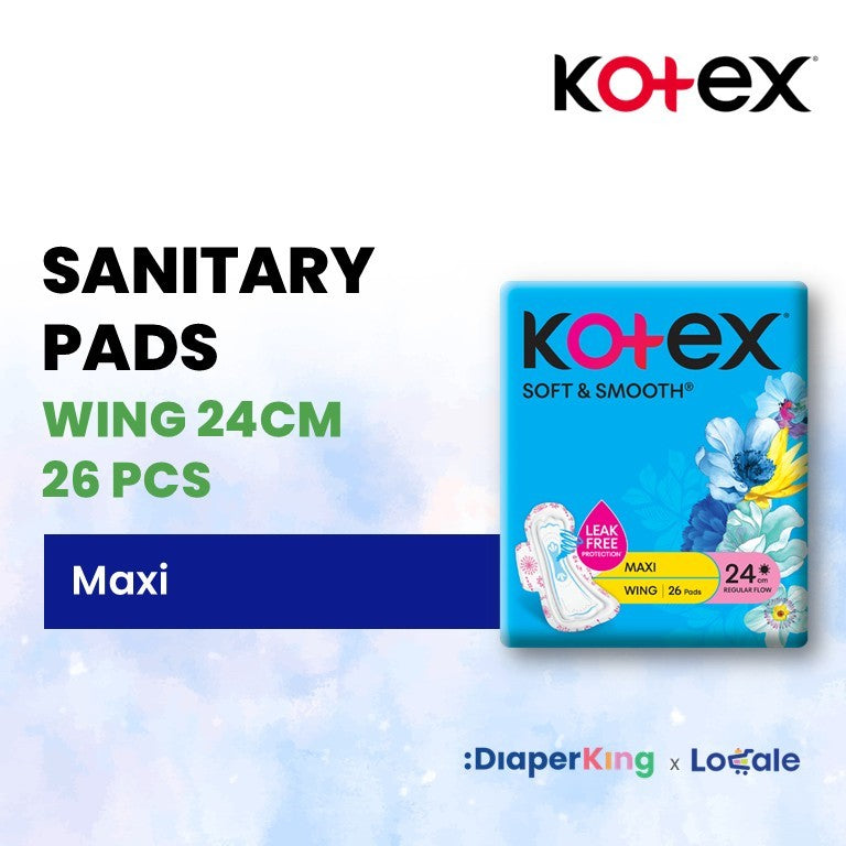 Kotex Sanitary & Maternity Pads - Soft Comfort / Soft Herbal / Soft Overnight Herbal / Luxe / Soft & Smooth