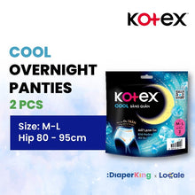 Kotex Overnight Panties - Max Protect, Cool, Herbal