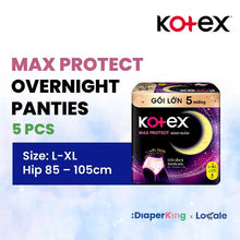 Kotex Overnight Panties - Max Protect, Cool, Herbal