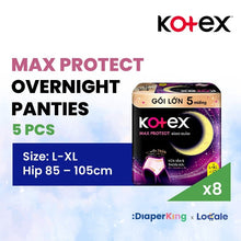 (Carton Deal) Kotex Overnight Panties - Max Protect / Cool / Herbal