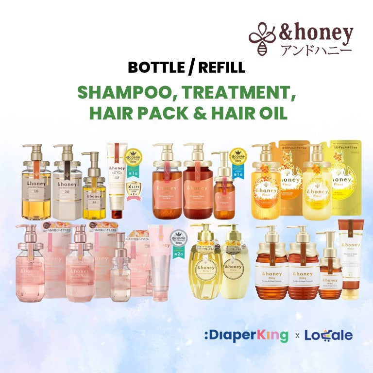 &honey Shampoo, Treatment,  Hair Oil, Hair Pack (Bottle&Refill)