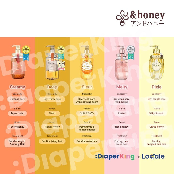 &honey Shampoo, Treatment,  Hair Oil, Hair Pack (Bottle&Refill)