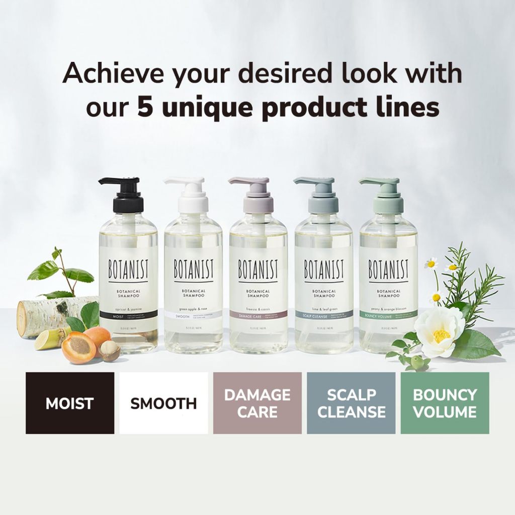 BOTANIST Botanical Hair Care - Shampoo, Treatment, Hair Oil, Hair Milk