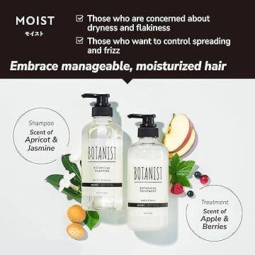 BOTANIST Botanical Hair Care - Shampoo, Treatment, Hair Oil, Hair Milk