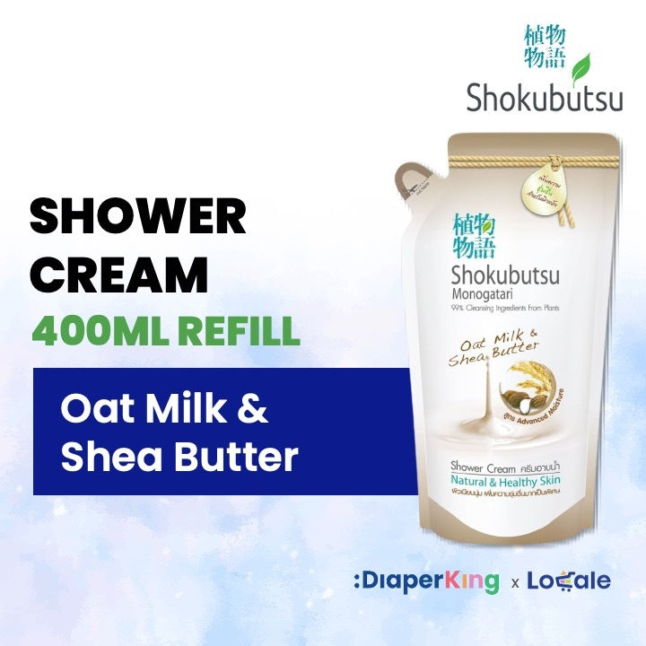 Shokubutsu Monogatari Body Wash Refill (400/500ML)