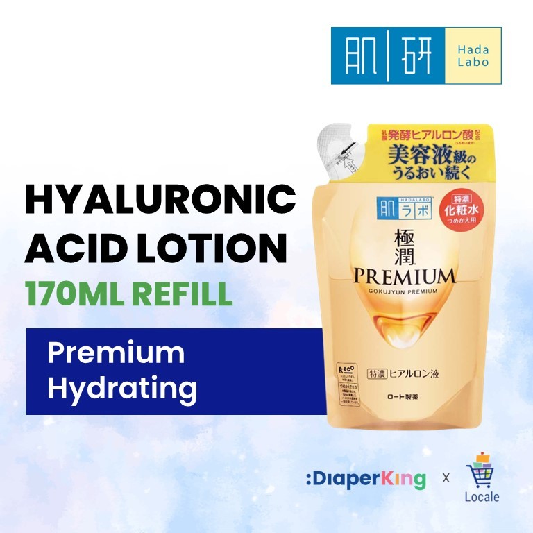 Hada Labo Gokujyun Premium Hydrating Lotion, Milky Lotion, Cream, Eye Cream