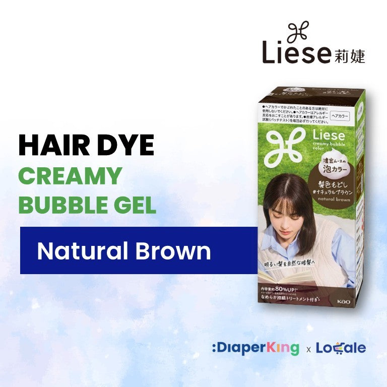 Liese Hair Dye Series - Creamy Bubble, Tint Colour Gel, Bleached