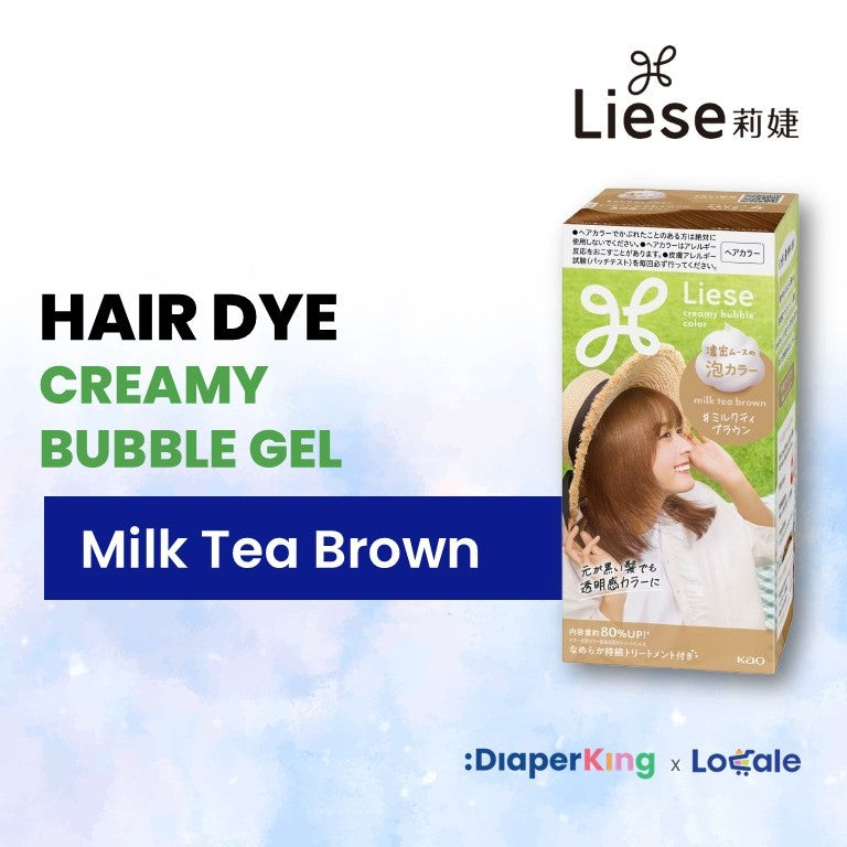 Liese Hair Dye Series - Creamy Bubble, Tint Colour Gel, Bleached