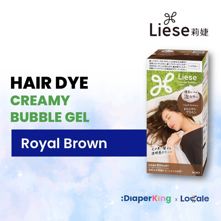 Liese Hair Dye Series - Creamy Bubble, Tint Colour Gel, Bleached