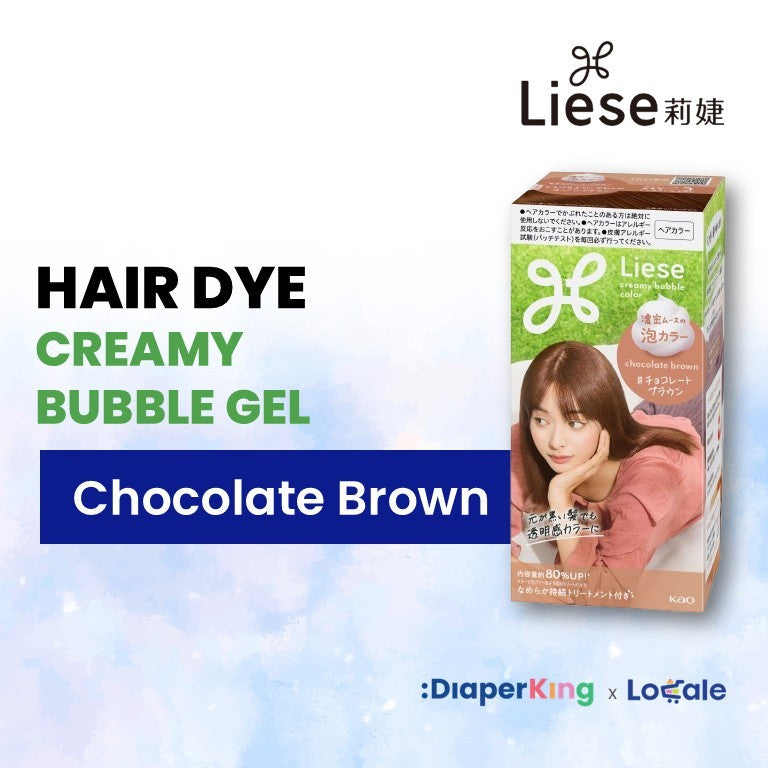 Liese Hair Dye Series - Creamy Bubble, Tint Colour Gel, Bleached