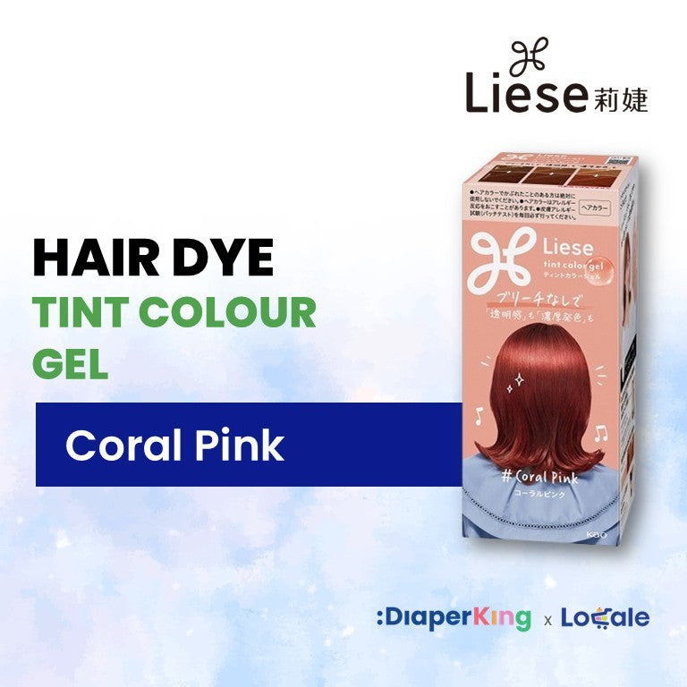 Liese Hair Dye Series - Creamy Bubble, Tint Colour Gel, Bleached