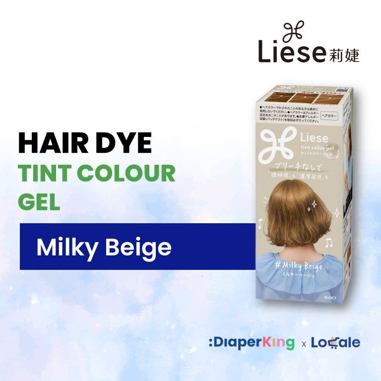 Liese Hair Dye Series - Creamy Bubble, Tint Colour Gel, Bleached
