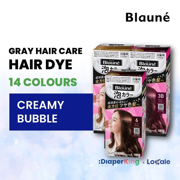 Liese Blauné Gray Hair Care Color Hair Dye Series