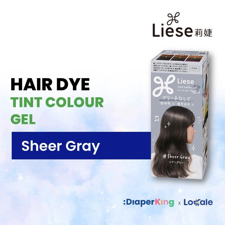 Liese Hair Dye Series - Creamy Bubble, Tint Colour Gel, Bleached