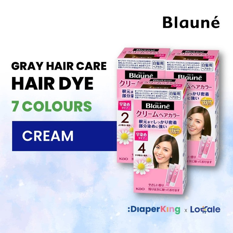 Liese Blauné Gray Hair Care Color Hair Dye Series