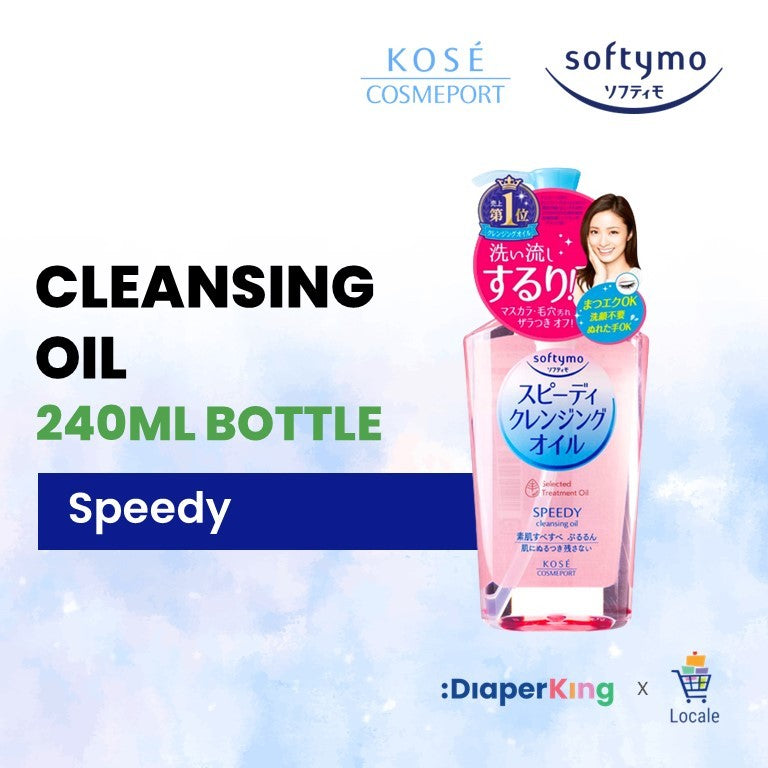 Kose Softymo Cleansing Oil, Face Wash, Makeup Remover Sheet