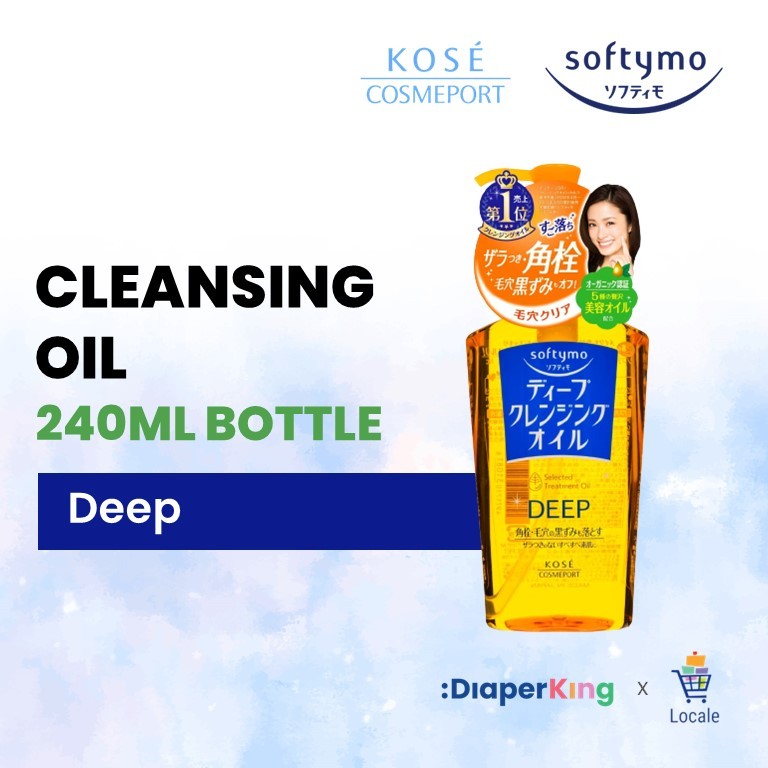 Kose Softymo Cleansing Oil, Face Wash, Makeup Remover Sheet