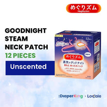 KAO Japan MegRhythm Steam Eye Mask, Goodnight Neck Pad, Thermal Leg & Tummy Patch