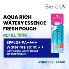 Biore UV Aqua Rich Japan Sunscreen - Watery Essence, Light Up, Athlizm, Perfect Milk, Kids Pure Milk