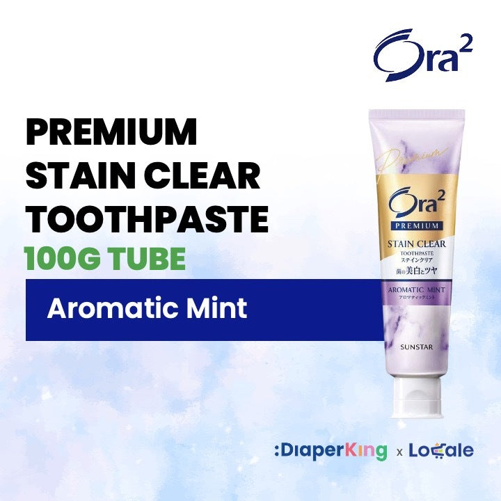 Sunstar Ora2 Japan Stain Clear Toothpaste & Me Mouth Spray (Assorted Flavours)