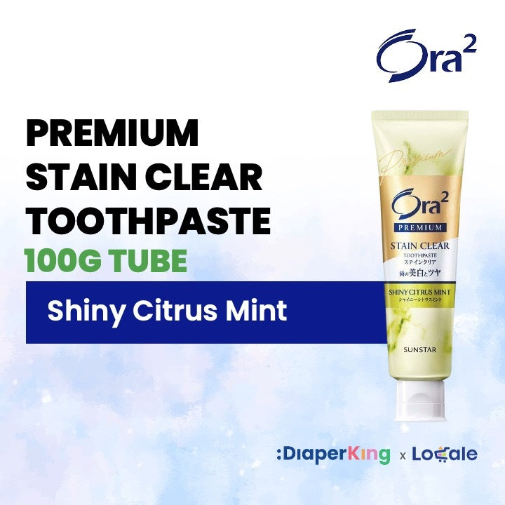 Sunstar Ora2 Japan Stain Clear Toothpaste & Me Mouth Spray (Assorted Flavours)