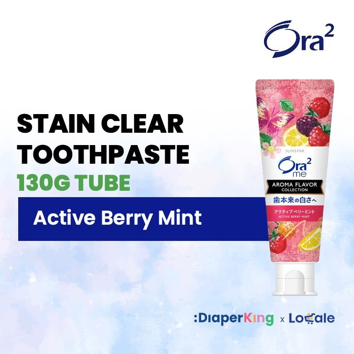Sunstar Ora2 Japan Stain Clear Toothpaste & Me Mouth Spray (Assorted Flavours)