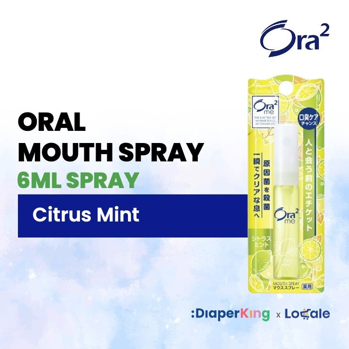 Sunstar Ora2 Japan Stain Clear Toothpaste & Me Mouth Spray (Assorted Flavours)