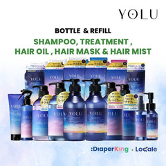 YOLU Japan Hair Care Shampoo, Conditioner, Treatment, Hair Mask, Hair Oil & Hair Mist