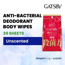Gatsby Icy & Powder Deodorant Body Wipes