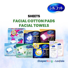 Unicharm Silcot Facial Cotton Pads & Facial Towel