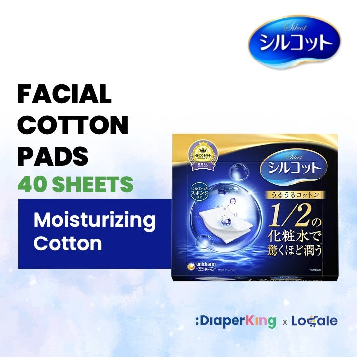 Unicharm Silcot Facial Cotton Pads & Facial Towel