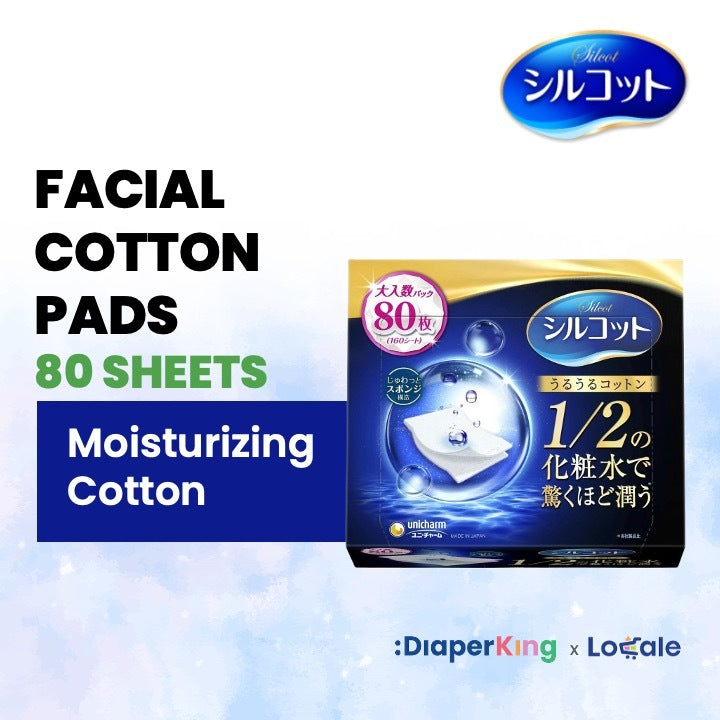 Unicharm Silcot Facial Cotton Pads & Facial Towel