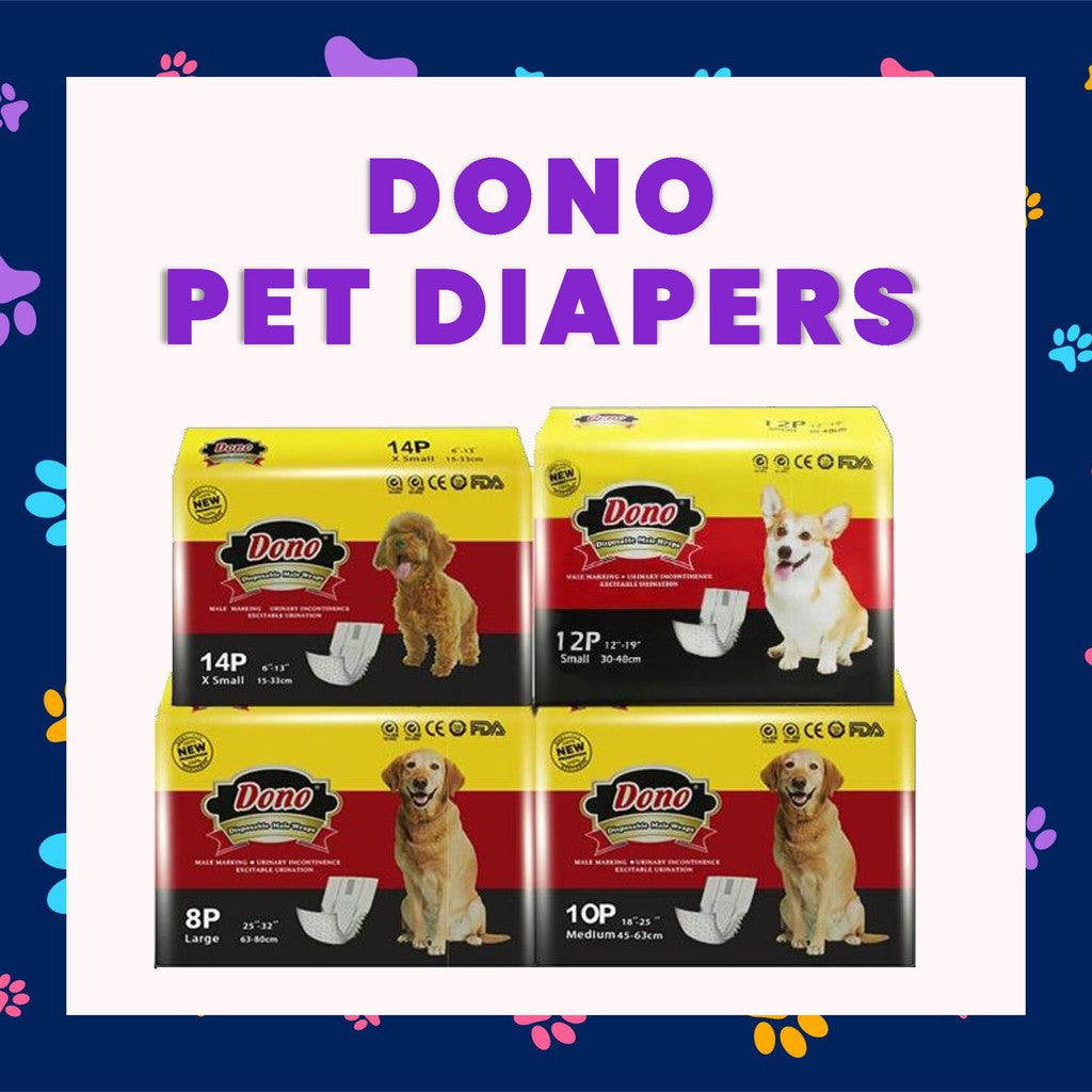 Dono Pet Disposable Diapers (Male & Female)