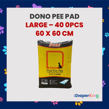 Dono Pet Pee Pads & Training Pads (Regular/Carbon Fiber)