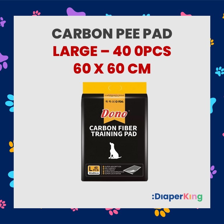 Dono Pet Pee Pads & Training Pads (Regular/Carbon Fiber)