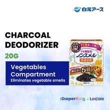 Hakugen Fridge Charcoal Deodorizer, Food Waste Deodorizer Spray