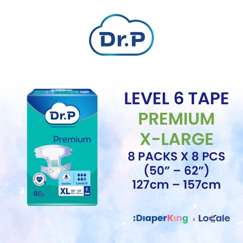 Dr.P Adult Diapers, Absorbent Underpad, Wet Wipes