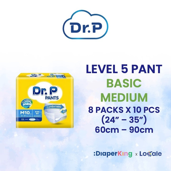 Dr.P Adult Diapers, Absorbent Underpad, Wet Wipes
