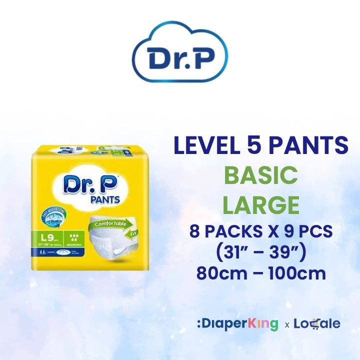 Dr.P Adult Diapers, Absorbent Underpad, Wet Wipes