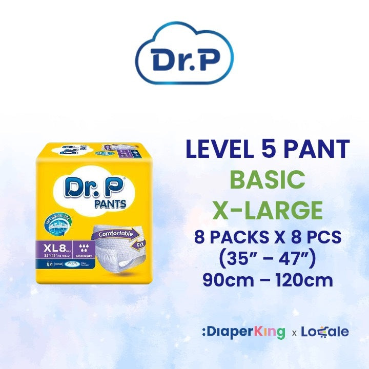 Dr.P Adult Diapers, Absorbent Underpad, Wet Wipes