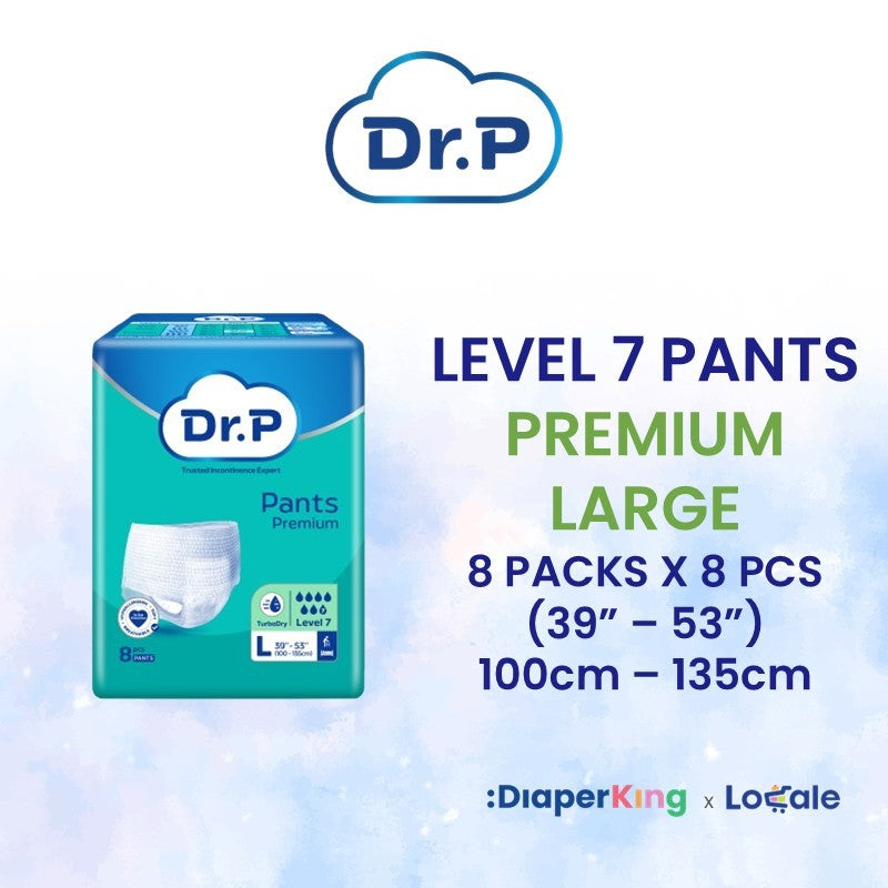 Dr.P Adult Diapers, Absorbent Underpad, Wet Wipes