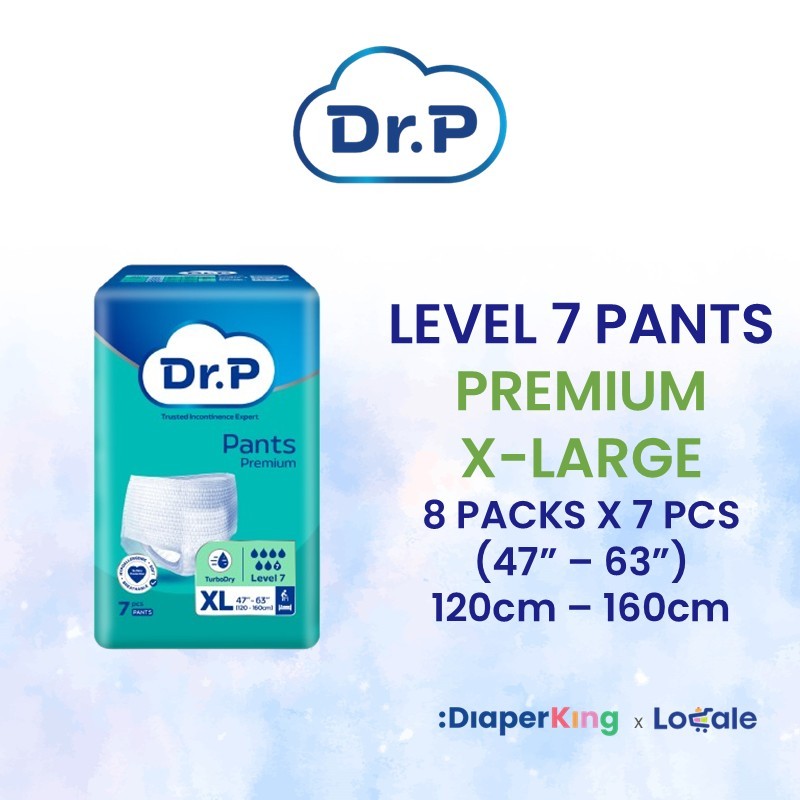 Dr.P Adult Diapers, Absorbent Underpad, Wet Wipes