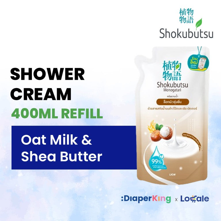 Shokubutsu Monogatari Body Wash Refill (400/500ML)