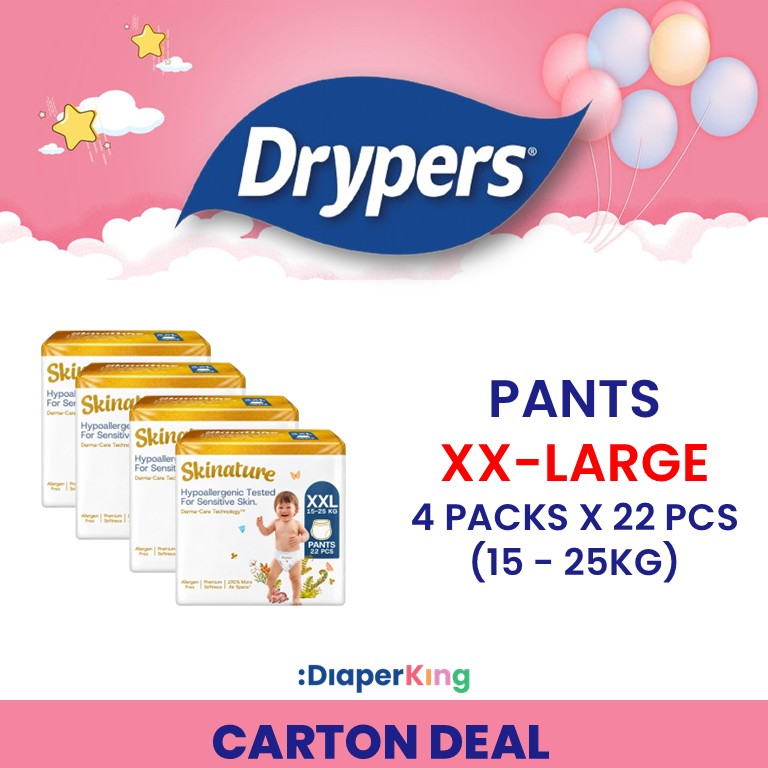 Drypers Skinature, DryPantz, Wee Wee Dry, Super Dry - Tape & Pants