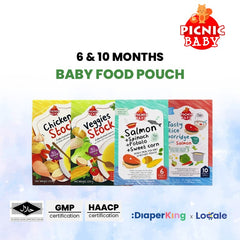 Picnic Baby Baby Food Pouch / Soup Stock Instant Meal (Halal Certified)