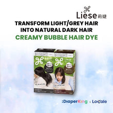 Liese Hair Dye Series - Creamy Bubble, Tint Colour Gel, Bleached
