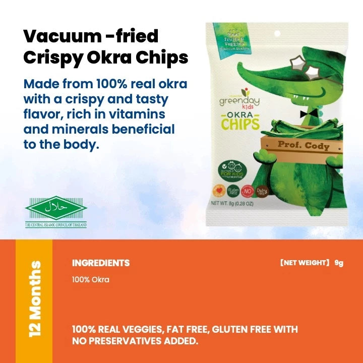 Greenday Freeze-dried & Vacuum-fried Healthy Snacks (Halal Certified)